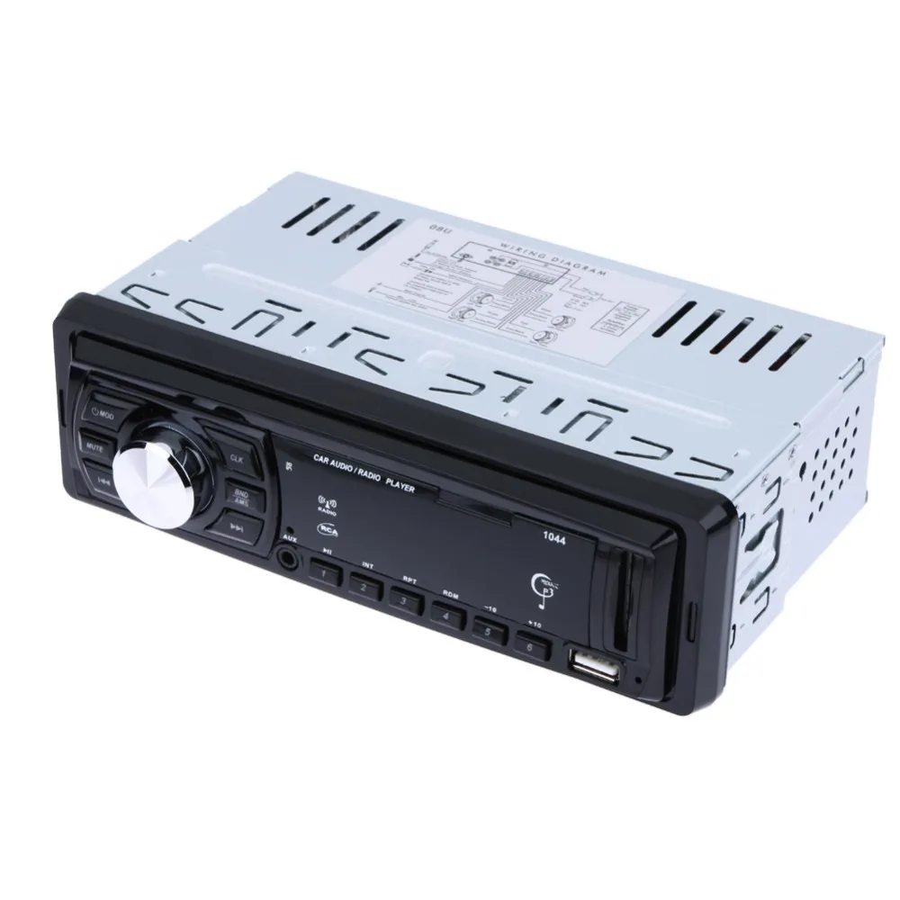 V2.0 12 В автомобильное радио стерео аудио MP3 плеер In-dash один 1 Din FM приемник Aux приемник MP3 Пульт дистанционного управления радио пульт дистанционного управления