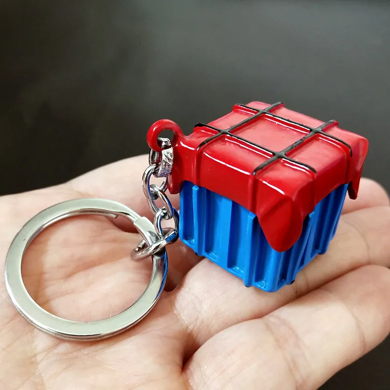 Новинка 2020 брелок для ключей в виде оружия из сплава игр Playerunknown's Battlegrounds PUBG