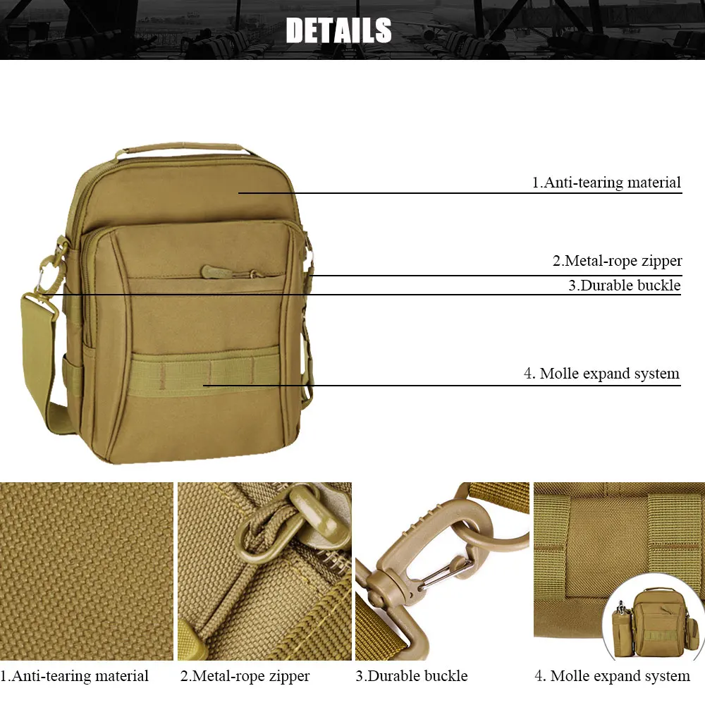 Sinairsoft EDC Чехол тактический Молл Сумка 1000D нейлоновый чехол портативный открытый мобильный телефон, Кошелек Путешествия Военный Спортивная поясная