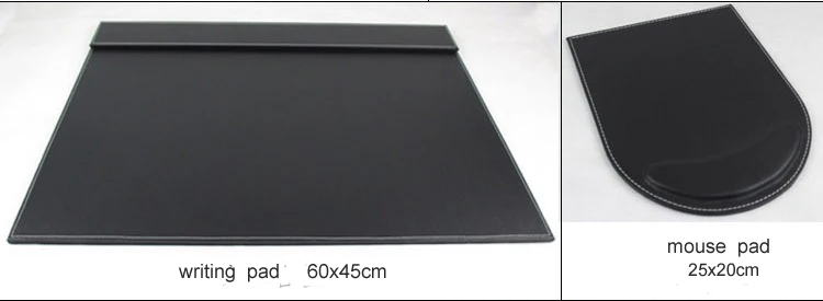 10 шт./компл. деревянный кожаный Настольный Файл канцелярские принадлежности ящик