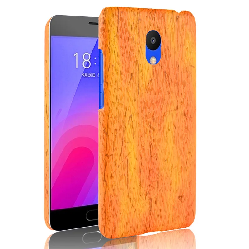 Чехол для Meizu M6 Mini Жесткий ПК с рисунком дерева + обложка на заднюю панель из