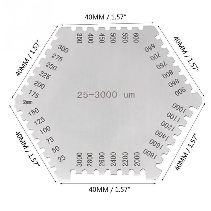 Практичная высокая точность из нержавеющей стали для нанесения мокрой пленки