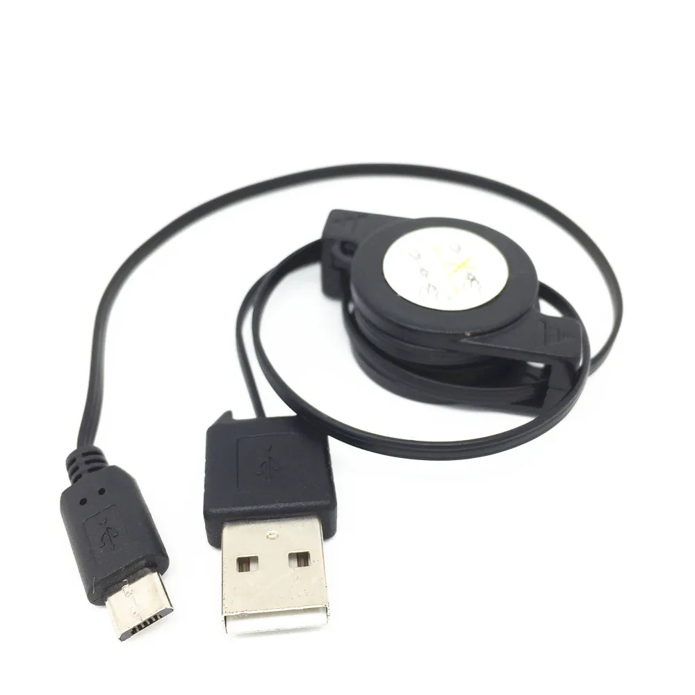 Выдвижной Micro USB кабель для синхронизации данных и зарядки Samsung I5800 Intercept Naos N7100 I5801