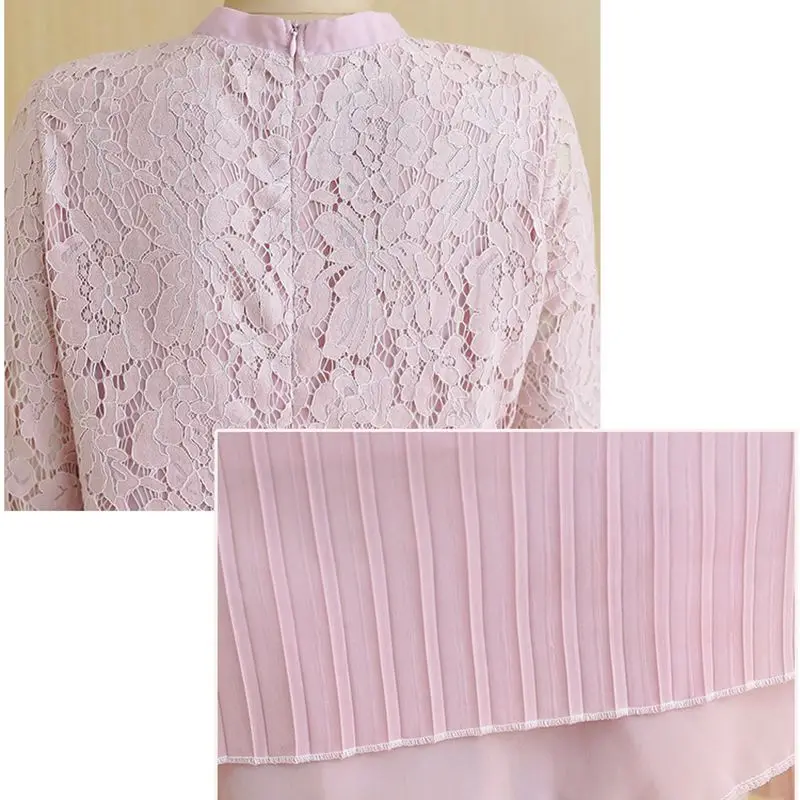 Одежда для беременных новое поступление хлопковое кружевное лоскутное платье с