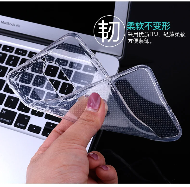Luxury Shockproof Transparent Clear Phone Case For Wiko View XL Cases TPU Silicon Full Protective Cover |