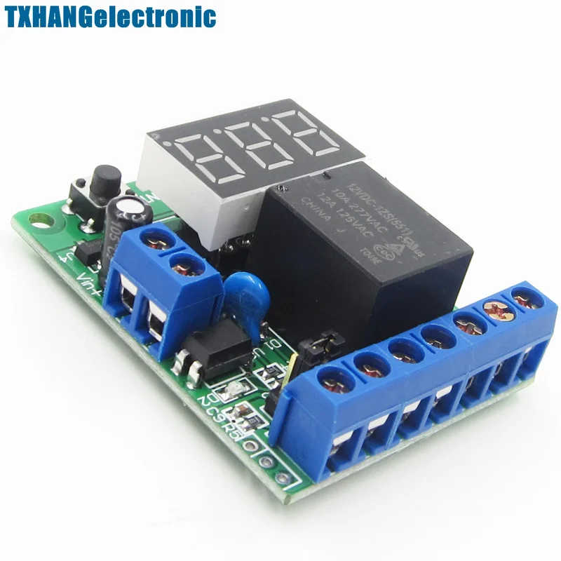 12В контроль напряжения/переключатель задержки/перенапряжение/модуль защиты под