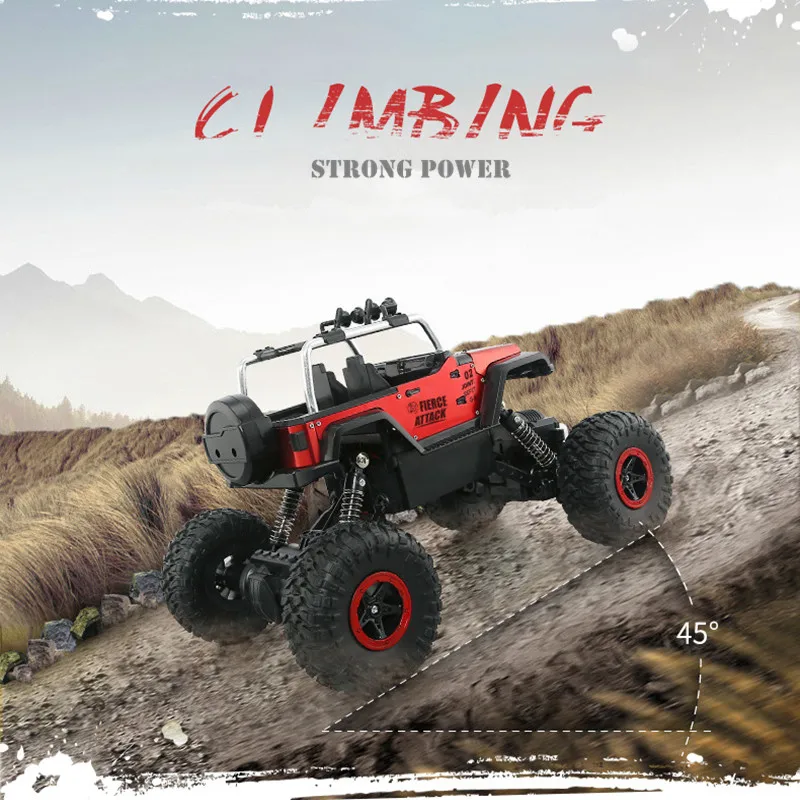 2,4G Радиоуправляемый автомобиль, высокая скорость, Электрический 4CH Hummer Rock Crawlers, гоночный автомобиль, внедорожные транспортные средства, багги, игрушечный светильник, подарок для мальчиков