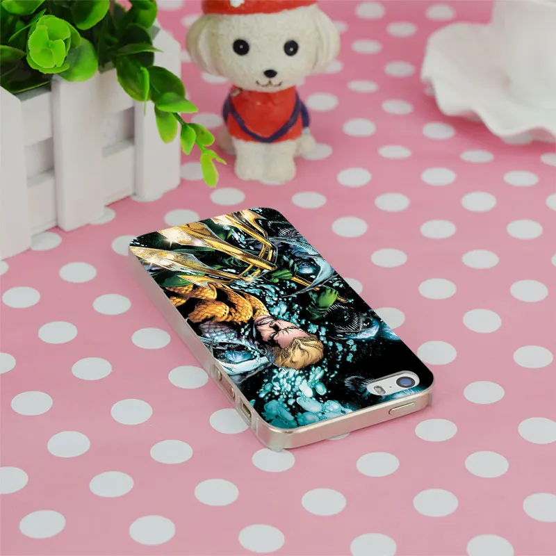 B0188 Aquaman Knife Transparent Hard Thin Case Cover For Apple iPhone 4 4S 5 5S SE 5C 6 6S 6Plus 6s Plus |