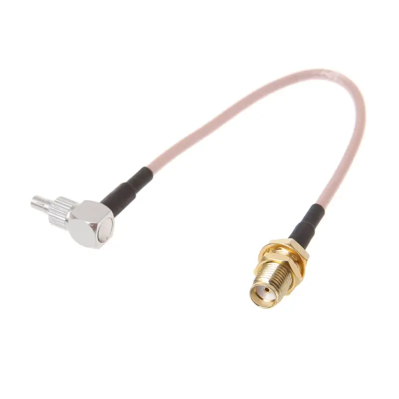 SMA гнездо К CRC9/TS9 двойной разъем RF коаксиальный адаптер RG316 кабель 15 см |