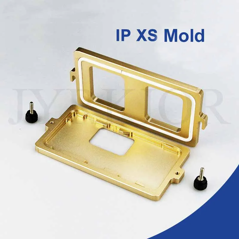 XS frame mold Jyrkior нагревательный клеевой пистолет для iPhone X XS MAX холодный пресс рамка со стеклом холодный клей процесс склеивания средняя рамка инструмент - Цвет: XS frame mold