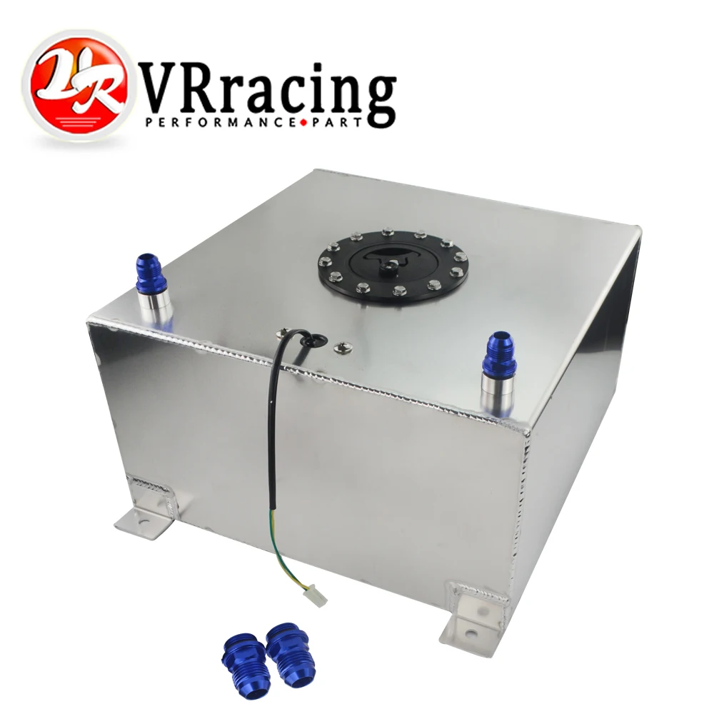 

VR - 20 Gallon 40L Aluminum Race Drift Fuel Cell Tank With Level Sender Foam Fuel Surge Tank VR-TK40