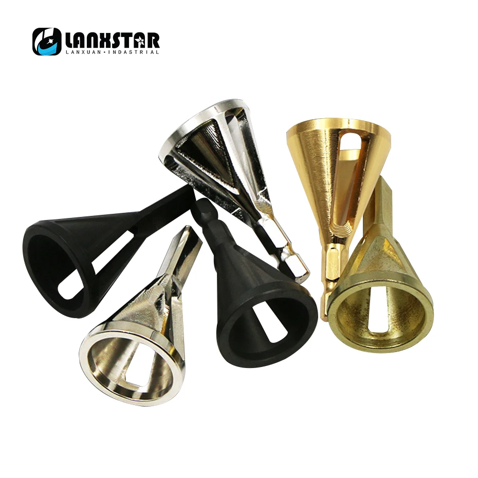 Lanxstar Deburring Outer Chamfer Grinding Angle Trimming For Collet Electric Drill Tool New Chamfering | Инструменты