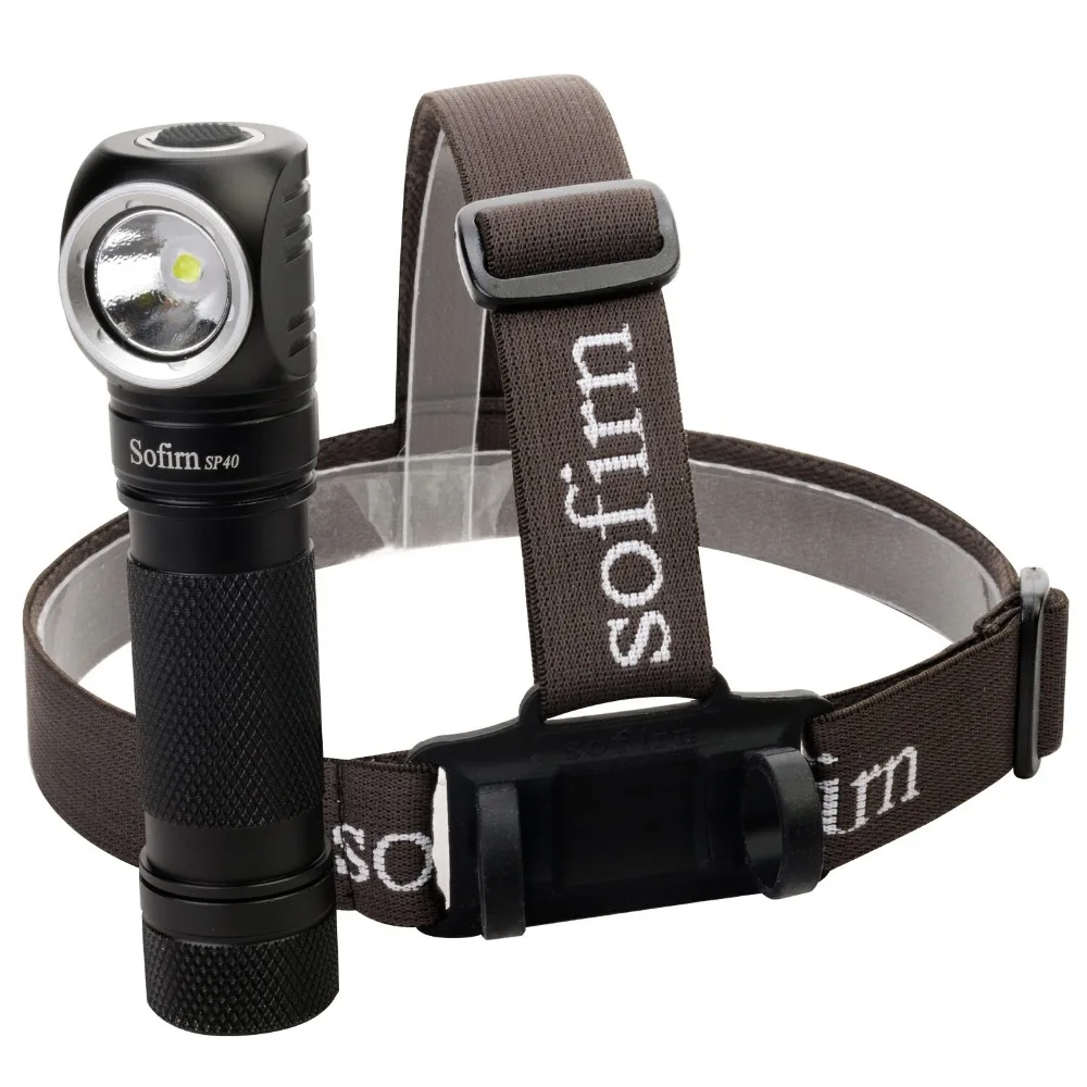 Sofirn SP40 налобный фонарь светодиодный Cree XPL 18650 Перезаряжаемый USB зарядка индикатор питания 18350 1200лм Наружное освещение Магнитная Задняя чашка