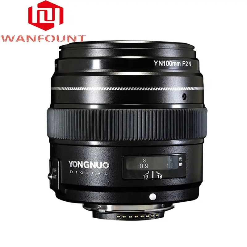 Светодиодная лампа для видеосъемки YONGNUO YN100mm F2/F2N AF/объектив MF объектив с широкой