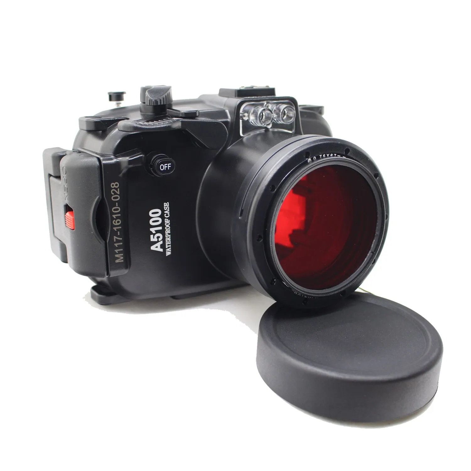 Водонепроницаемый чехол Meikon 40 м для подводной камеры Sony A5100 объектив 16 50 мм|case