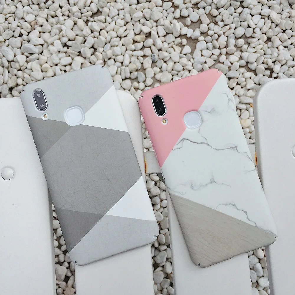 Геометрический решетки Мрамор дизайн чехол для телефона Apple IPhone x 7 8 плюс 6s 6 Plus