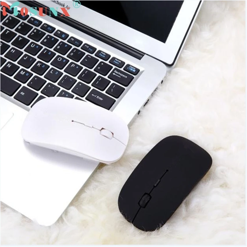 Mosunx лучшая Mecall Tech 2400 dpi 4 Кнопки оптическая USB Беспроводная игровая мышь Мыши для