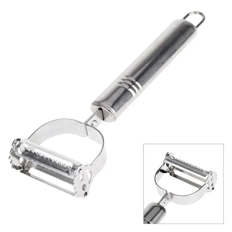 2 в 1 нержавеющая сталь Картофельная Терка жульен овощечистка кухонные