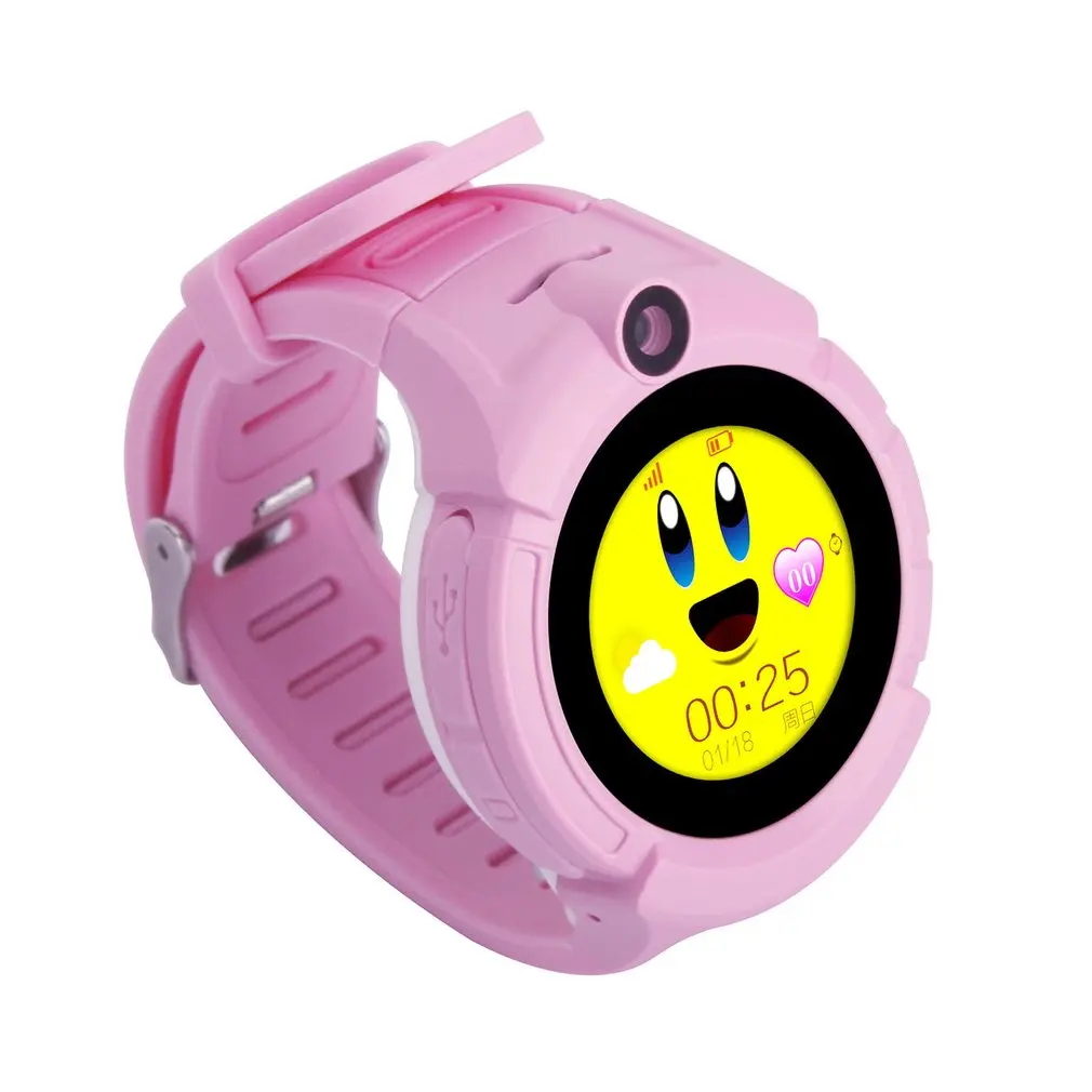 Children Smart Watch Safe-Keeper SOS Call Anti-Lost Monitor Real Time Tracker Base Station Location LBS Watch Smartwatch