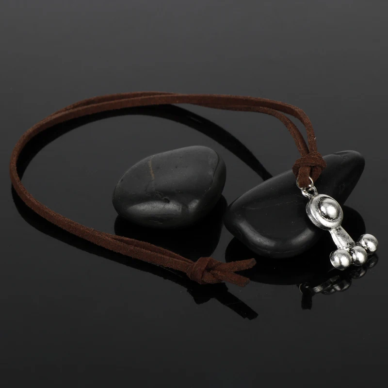 Belle на высоком каблуке подвеска-аркан ожерелье красавица и с рисунком из