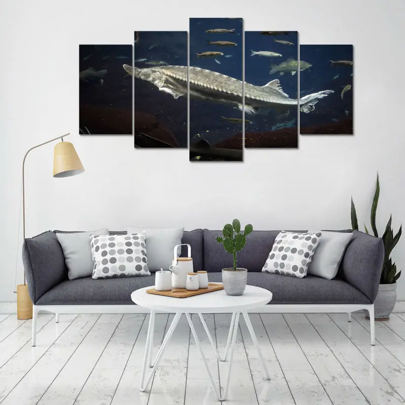 HD печать 5 шт. холст для осетрА настенная живопись домашний декор настенное