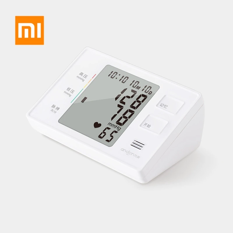 Xiaomi Youpin наручные кровяное давление руки мониторы электронный сфигмоманометр бытовой здравоохранения измерительный инструмент - Цвет: White
