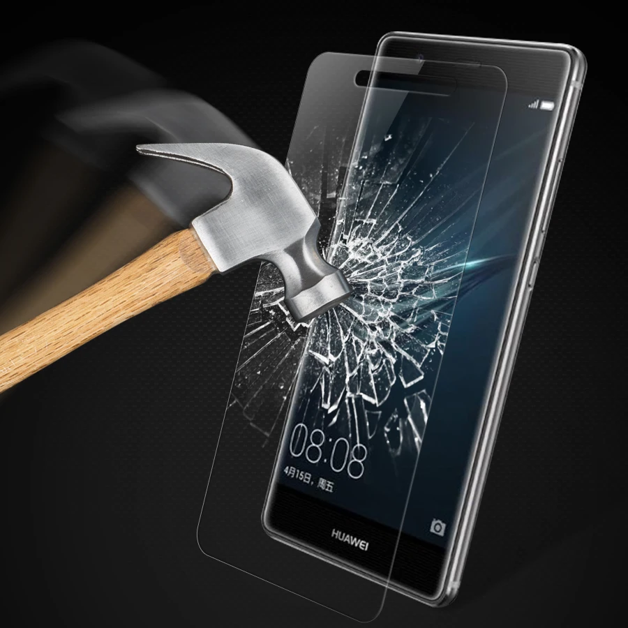 Закаленное стекло для Huawei P9 Lite 2 шт. ультратонкий протектор экрана 2017 P9lite пленка