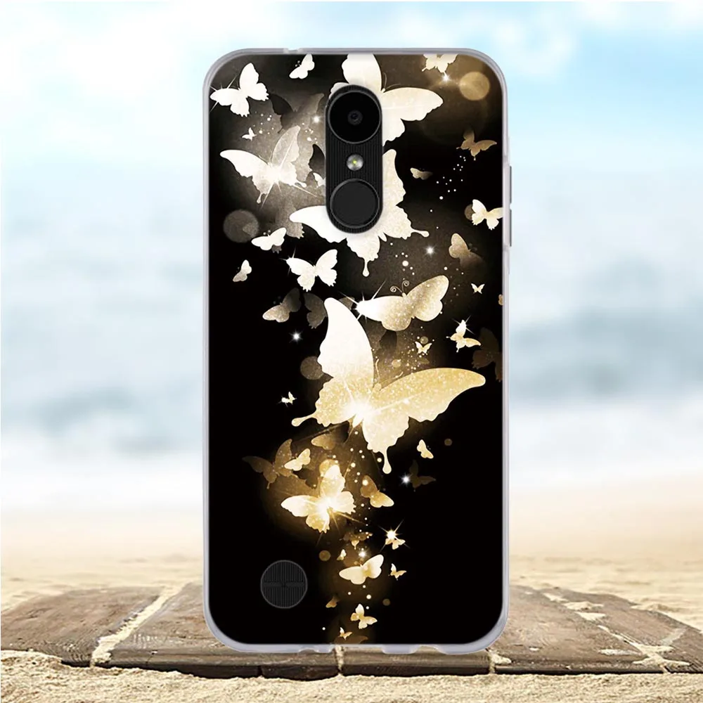 Для LG K4 2017 / M160 чехол из мягкого силикона ТПУ 3D узор милый для Phoenix 3 Fortune телефона s |