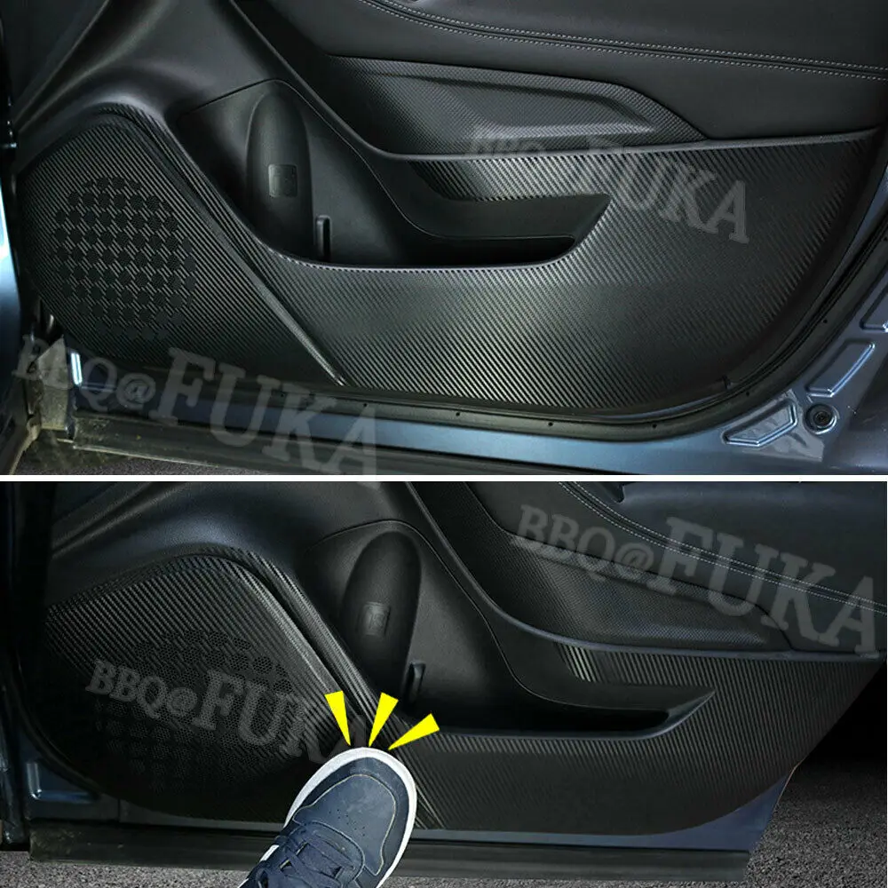 4 шт. автомобильные наклейки из углеродного волокна для Subaru Forester 2019|Наклейки