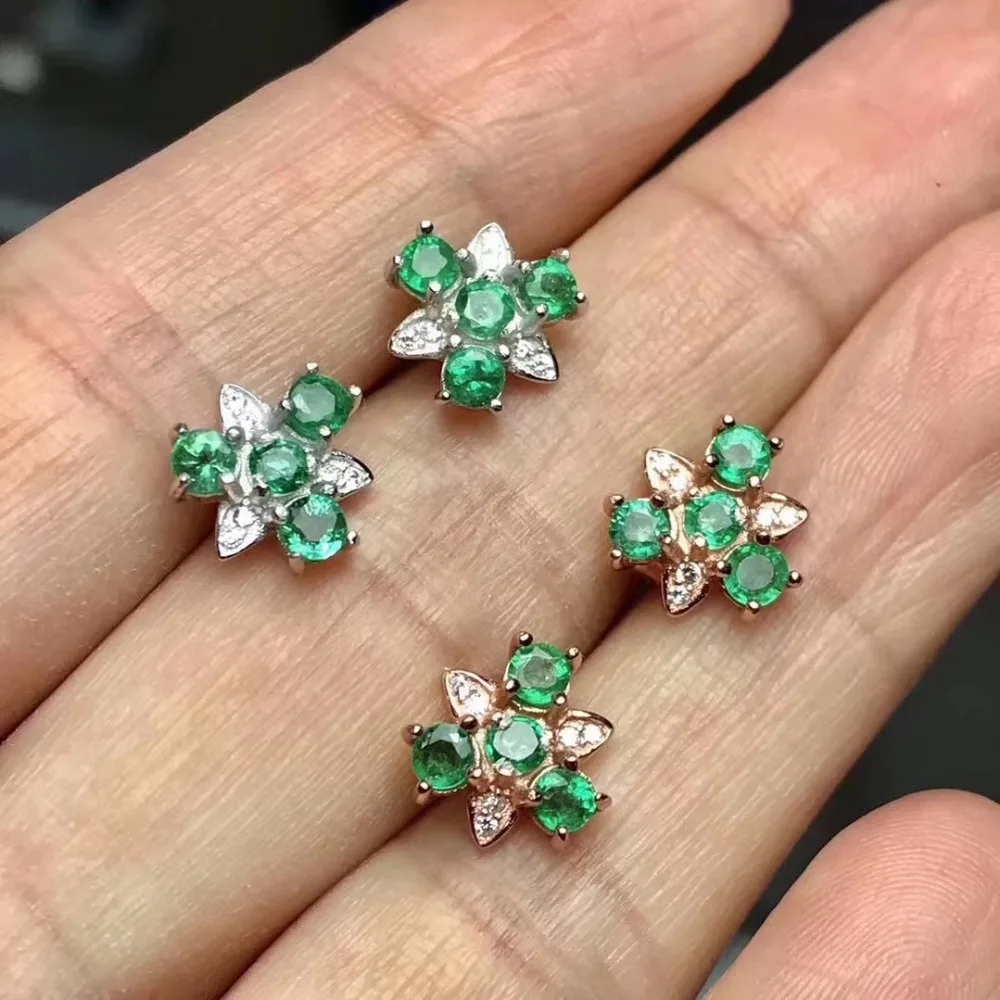 Женские серьги гвоздики из серебра 925 пробы вечерние мм|stud earrings|jewelry diamond earringsjewelry