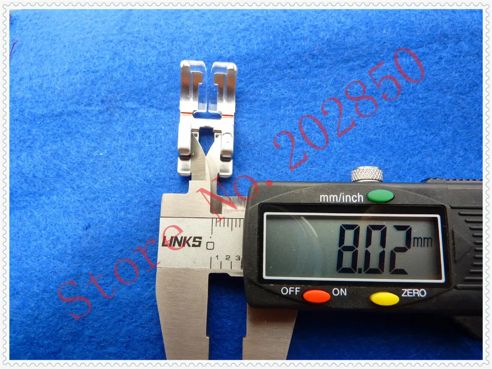 Pfaff Fancy (Satin) Stitch вышивка ноги W/IDT части #98 694814 00 6 мм ширина с открытым носком