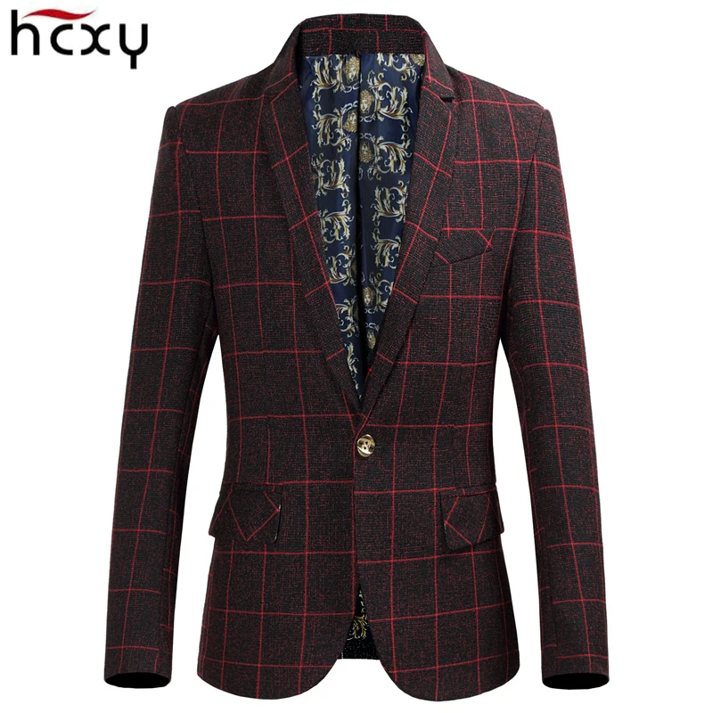 Новинка 2017 модный брендовый мужской блейзер мужские блейзеры повседневный