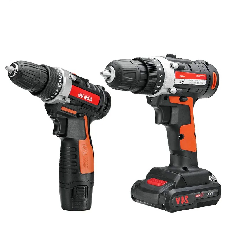 

Дрель DANIU аккумуляторная, 12 В/24 В, 2 скорости, с литиевым аккумулятором