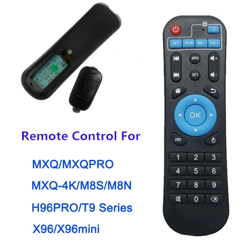 Сменный пульт дистанционного управления для MXQ/MXQPRO, MXQ-4K/M8S/M8N, H96PRO/T9 серии, X96/X96mini Android Smart tv Box пульт дистанционного управления 3B26