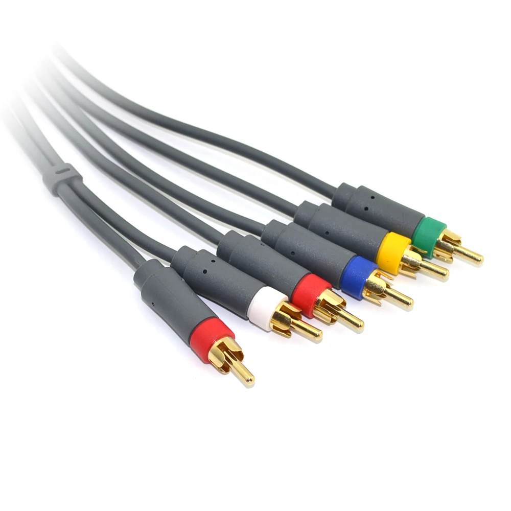 10 шт. композитный аудио и видеокабель для консоли Microsoft XBOX 360 Xbox 360|cable for|tv video cablecable