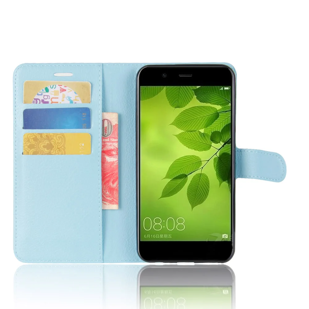 Чехол-книжка Befosson с полной защитой для Huawei Nova 2 чехол из мягкого ТПУ искусственная