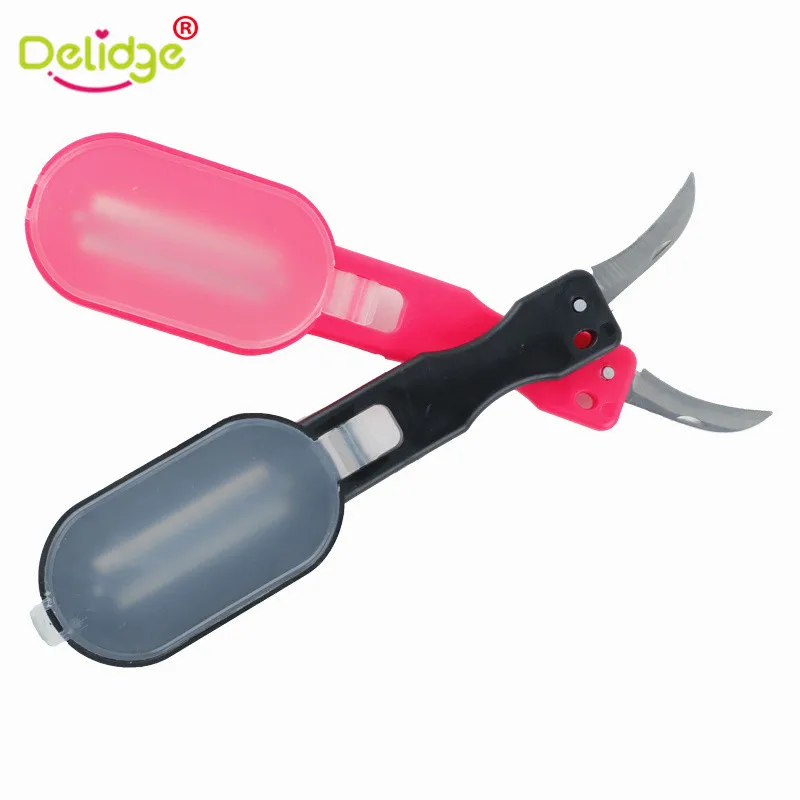 Многофункциональный очиститель для рыбной чешуи Delidge 1 шт. пластиковый кухонный