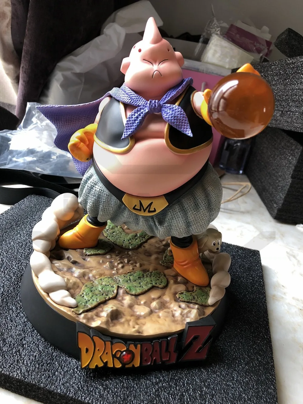 COMIC CLUB в наличии KM Dragon Ball Z 24 см fat Buu gk статуя из смолы игрушка для коллекции|Игровые