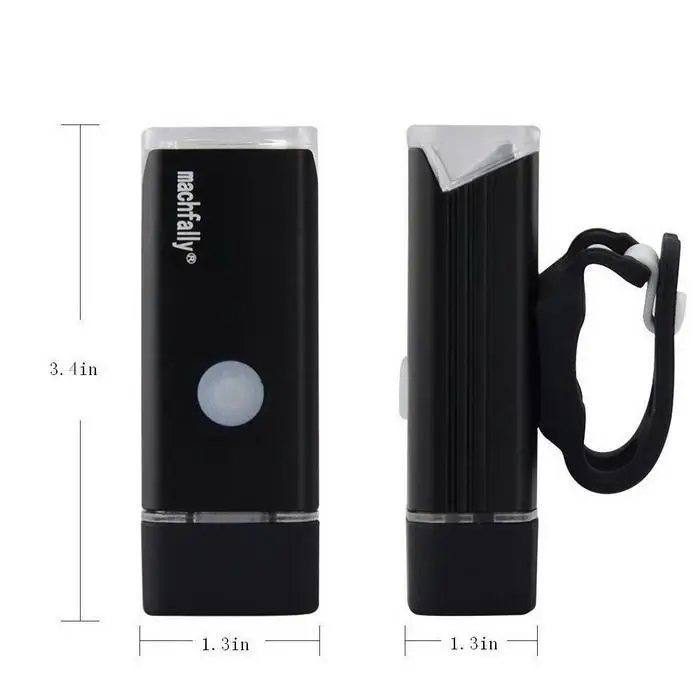 245 люменов 12 кг USB IPX водная фара велосипед 6 Легкая установка LED 0 без стойких