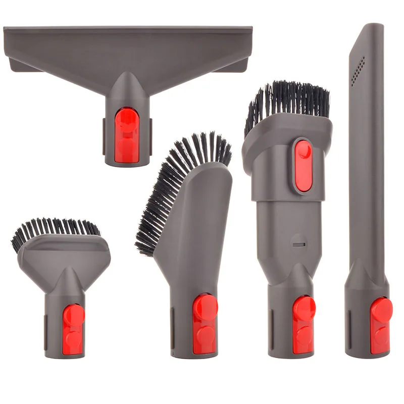 2 Щетка держатель комплект шланг с щеткой крепление для Dyson V8 V7 V10 пылесос запасные части гибкий шланг щетка для кровати - Цвет: 2