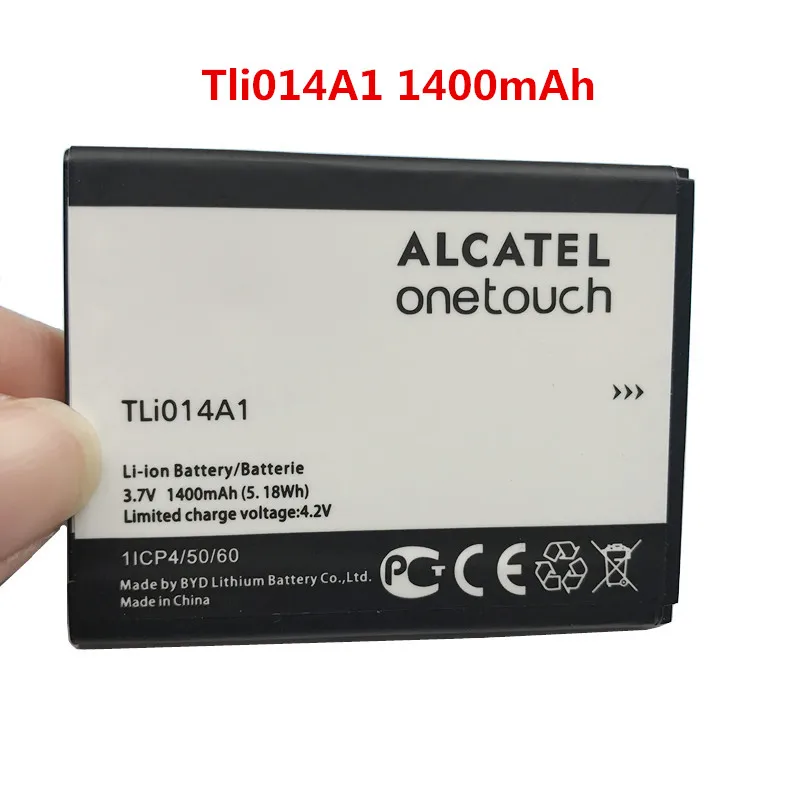 

New 1400mAh Battery For Alcatel One Touch PIXI 2 4014D 4013d One Touch Pixi 3 4.5 Mobile Phone