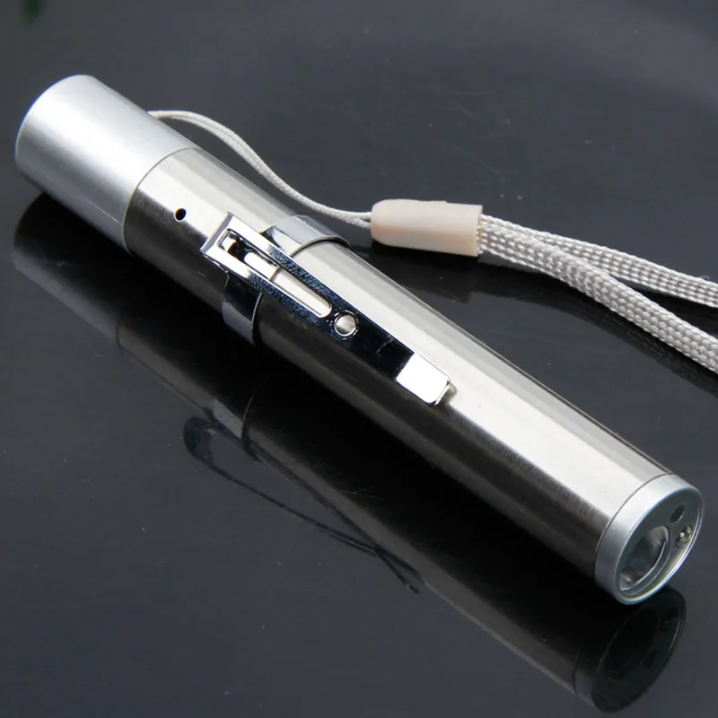3в1 USB Перезаряжаемый светодиодный фонарик высокое качество Мощный мини фонарь