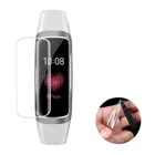 2 шт TPU Мягкий полный защитный чехол для Samsung watch Galaxy Fit R370 Fit-e R375 пленка смарт-браслет защита экрана