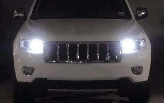 2x безошибочный светодиодный дневный ходовой светильник DRL лампа для Jeep Grand Cherokee