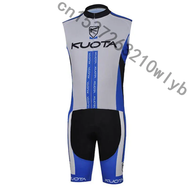 2019 KUOTA Pro team Триатлон Велоспорт без рукавов Джерси жилет шорты наборы летние