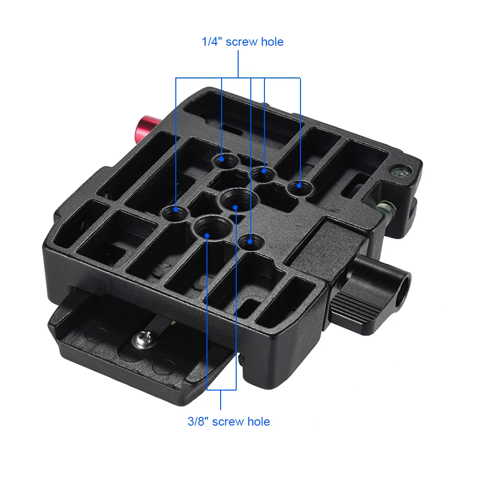 Andoer Camera Quick Release Plate Clamp Adapter Compatible for Manfrotto 501 500AH 701HDV 503HDV Q5 Tripod Head | Электроника