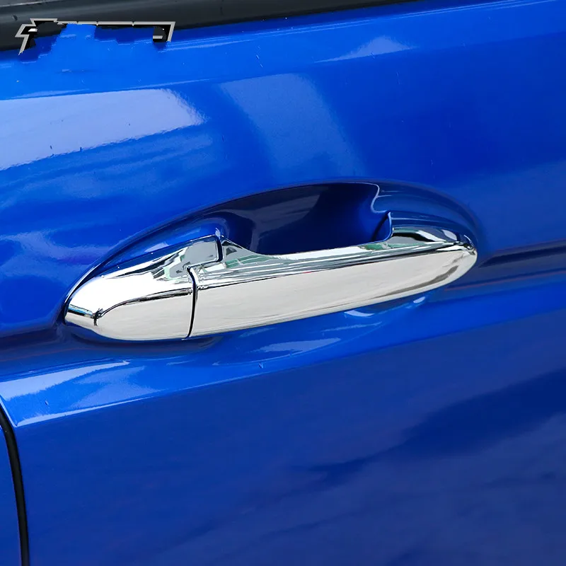 Хромированная крышка дверной ручки FUNDUOO для Honda Fit / Jazz 2014 2015 2016 2017 2018 отделка с
