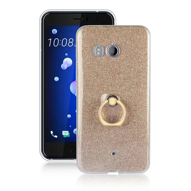 Для HTC U11 случае вспышки порошок 3D помощи телефона чехол для U Play U1 тра E66 ТПУ