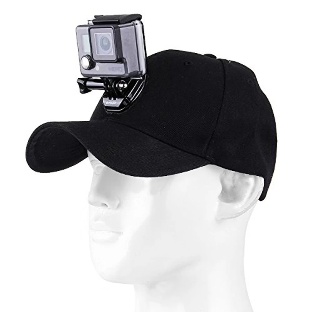 Регулируемая Брезентовая Солнцезащитная шляпа YIXAING для Gopro Hero 5 4 3 SJCAM SJ7 SJ6 M20 Eken H9 H9R