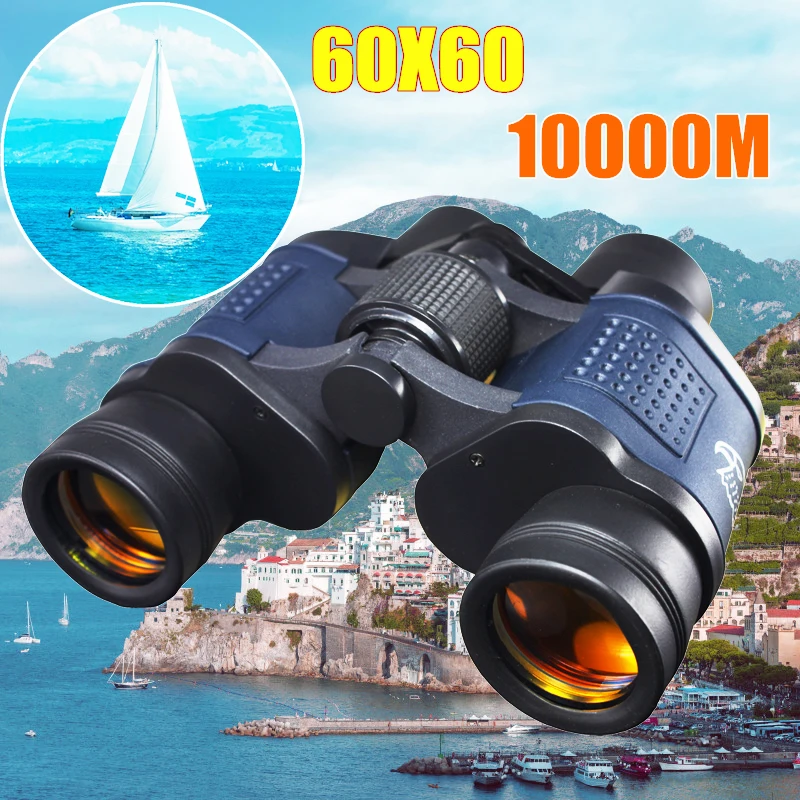 Бинокль высокой мощности HD 10000M 60X60 бинокль с фиксированным оптическим зумом